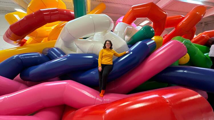 This surreal inflatable wonderland is free to visit in Brooklyn