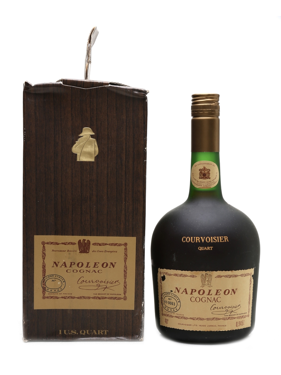ウイスキー Courvoisier Napoleon Cognac 1 U.S. Quart Courvoisier