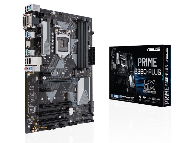 ASUS PRIME B360-PLUS インテル 300シリーズ LGA1151対応 intel B360