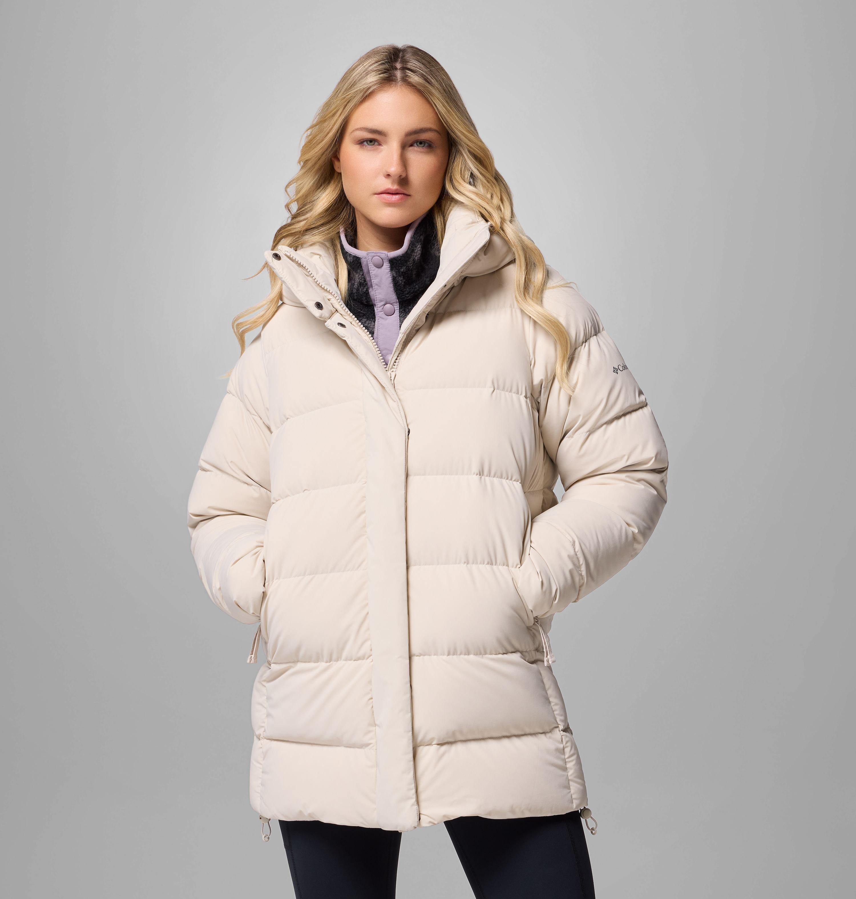 Women's Amaze Puff Mid Hooded Jacket | Columbia