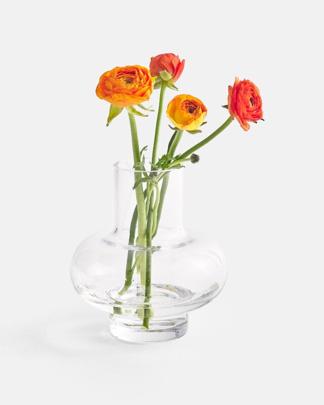 Marimekko Umpu vase, clear | Finnish Design Shop NL