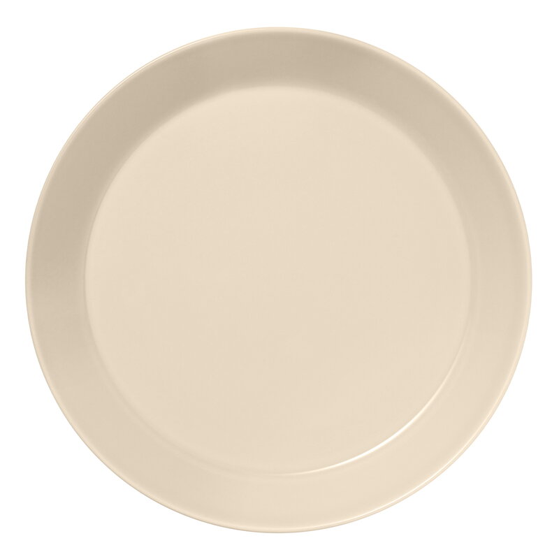 Iittala Teema plate 26 cm, linen | Finnish Design Shop