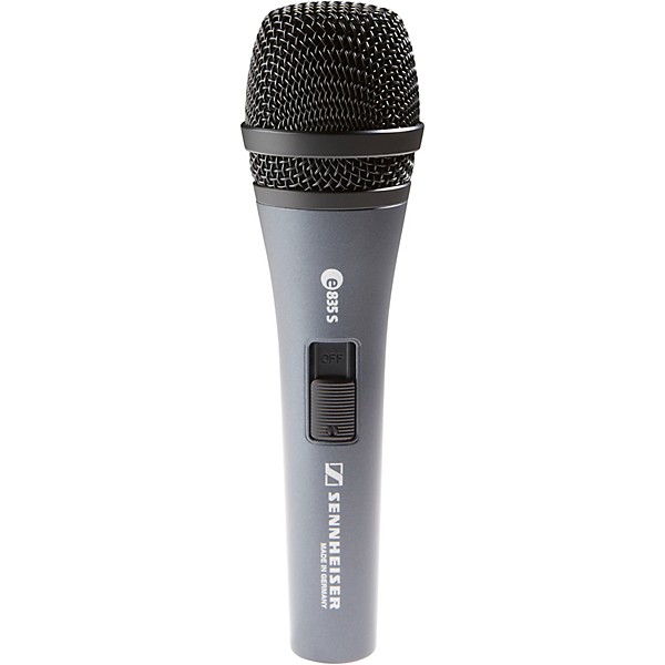 Sennheiser e 835-S Performance Vocal Microphone | Guitar Center