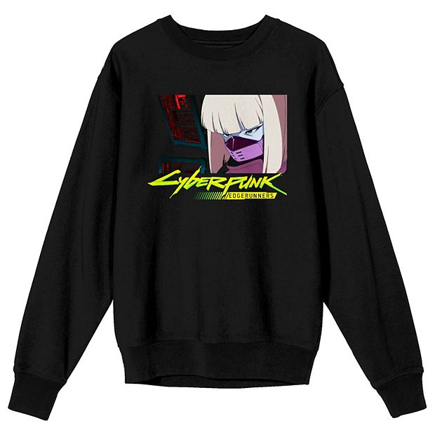 Men's Cyberpunk Edgerunners Kiwi Long Sleeve Graphic Pullover