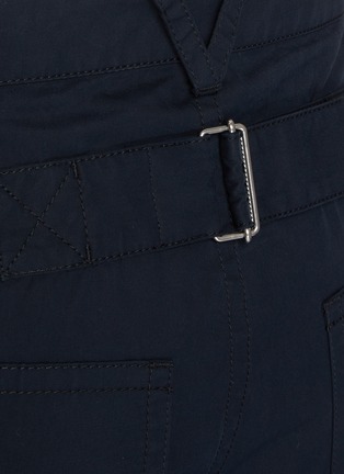 BOTTEGA VENETA | Backstrap Detail Cotton Twill Pants | Men | Lane