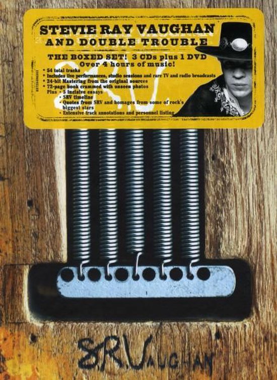 Stevie Ray Vaughan & SRV (3Cd+Dvd), Stevie Ray Vaughan | Muziek | bol