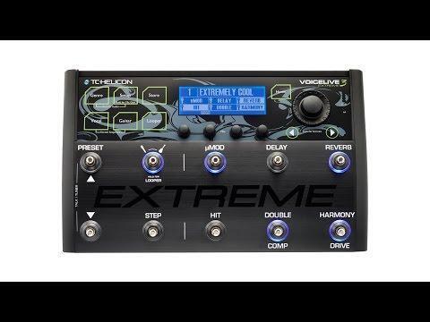 TC-Helicon VoiceLive 3 Extreme Guitar and Vocal Effects Processor