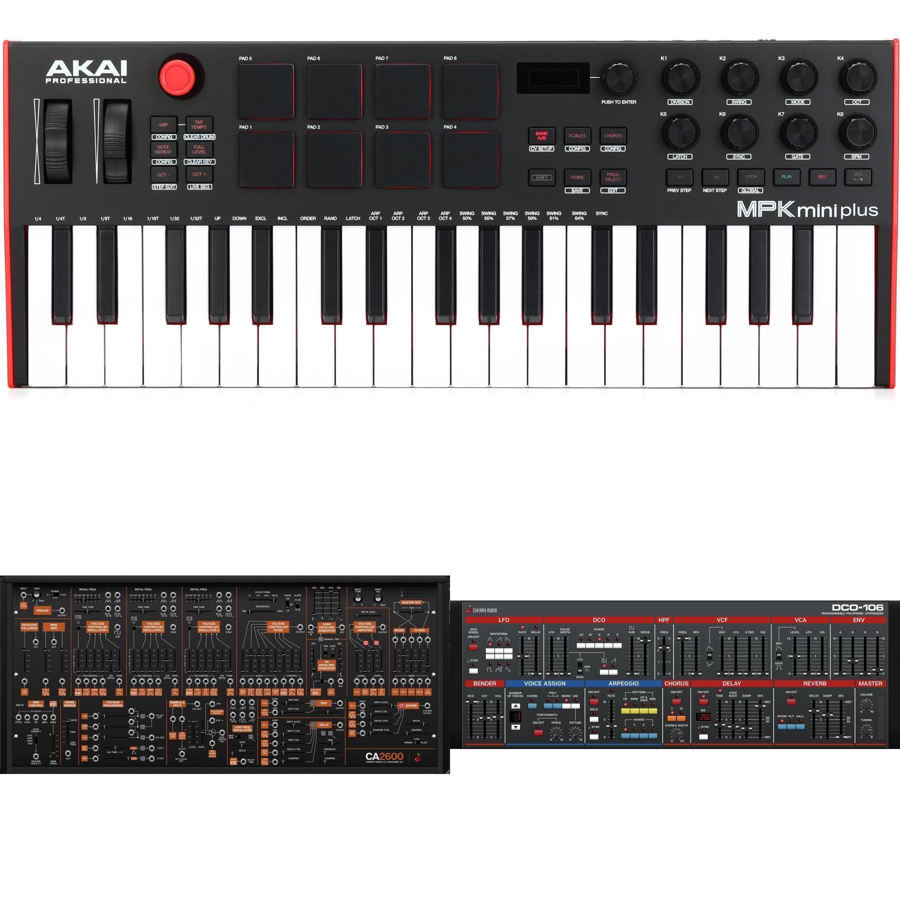 Akai Professional MPK Mini Plus 37-key Keyboard Controller and