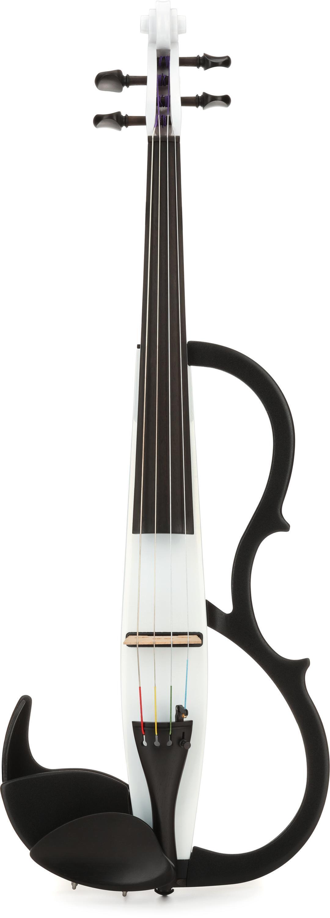 Yamaha Silent Series SVV200 Electric Viola - Pearl White | Sweetwater