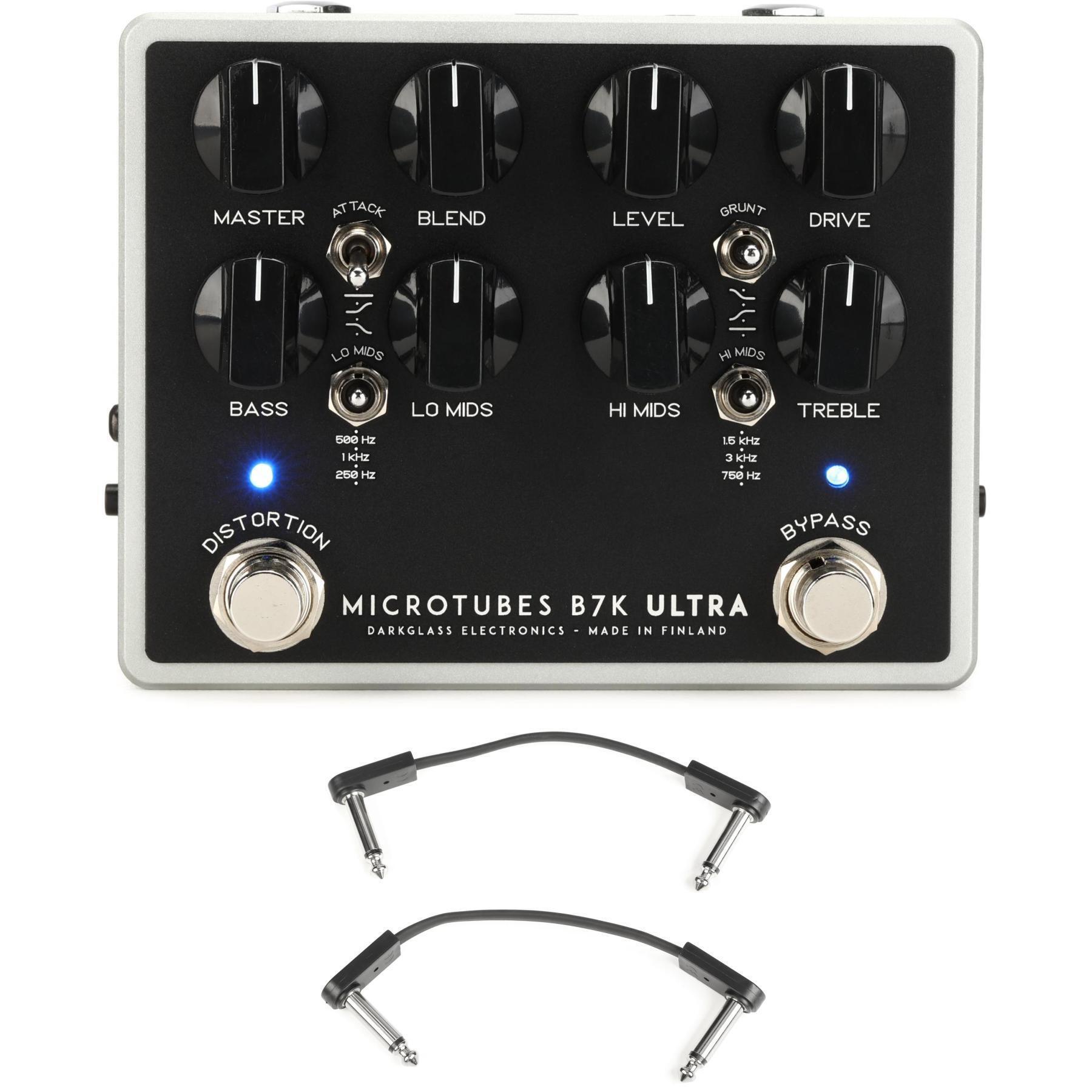 Darkglass Microtubes B7K Ultra V2 Bass Preamp Pedal with EBS Patch