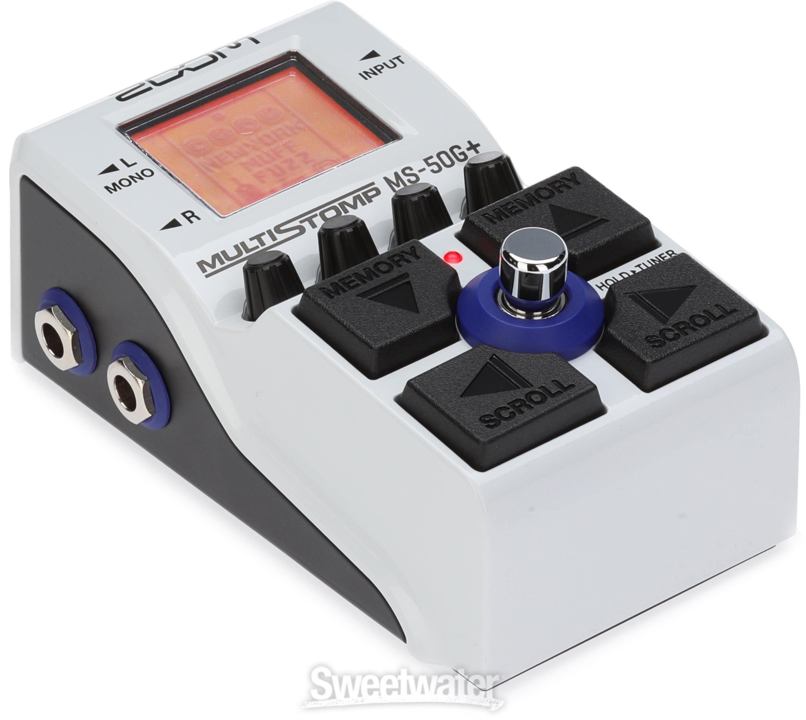 Zoom MS-50G+ MultiStomp Multi-effects Pedal | Sweetwater