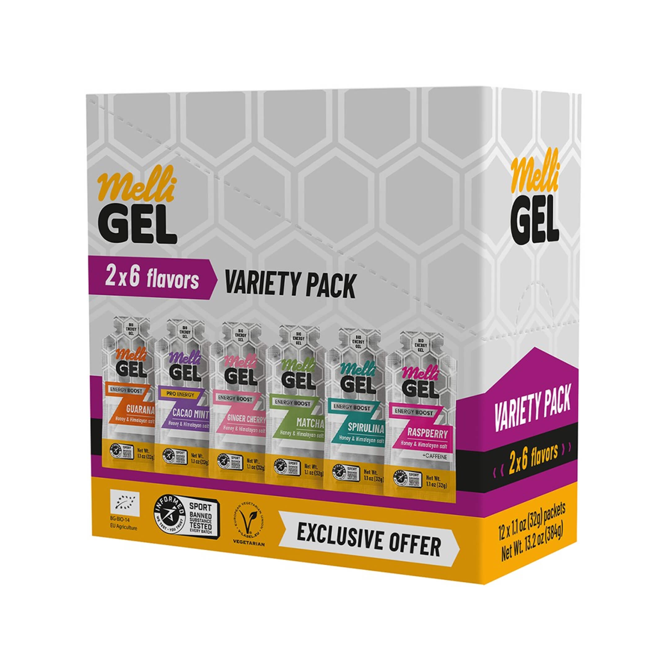 MelliGEL Variety Pack Limited Offer - Energize Naturally – Melli