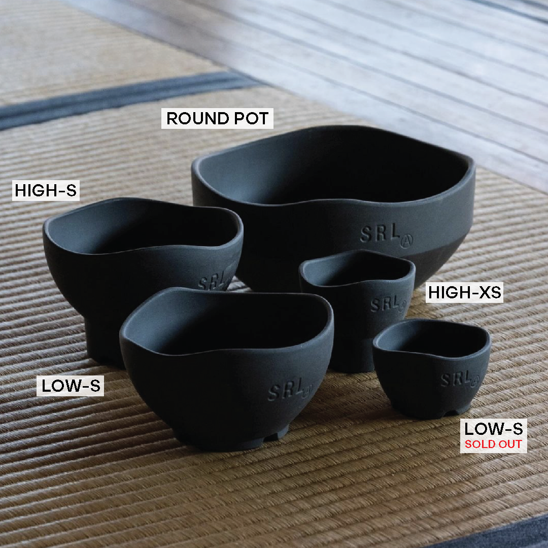 Distortion Round Pot' SRL x Tsukamoto (Black) – MELLOWIST