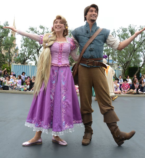 リニューアルしたビビディバビディブティックでラプンツェル