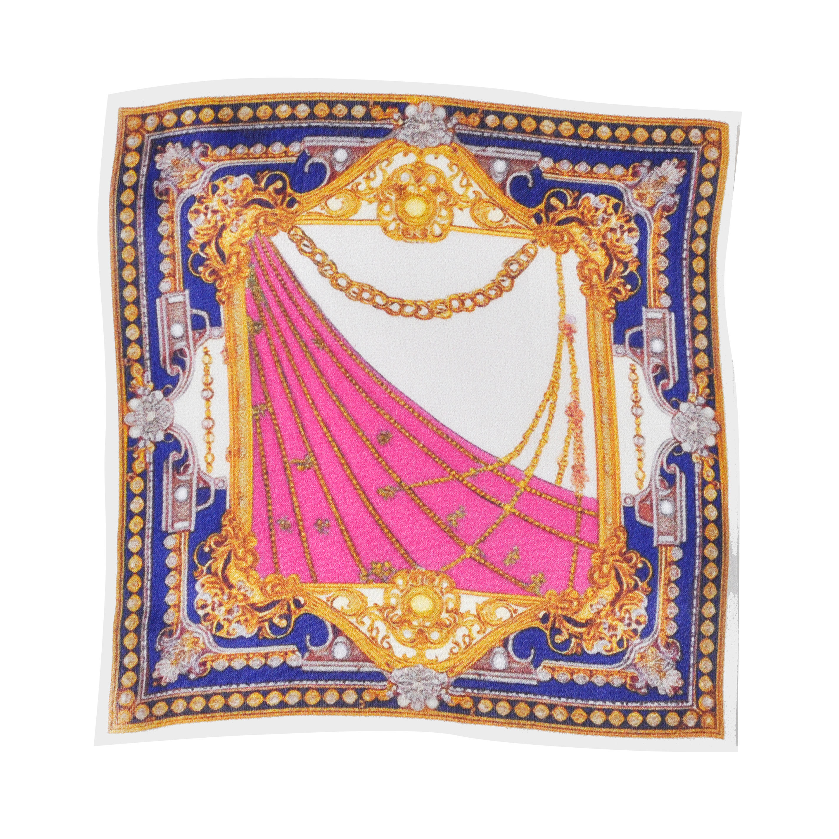 シルク100%スカーフA