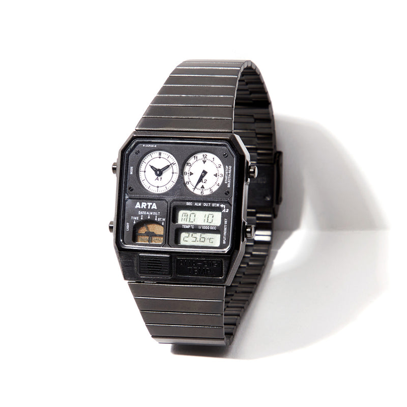 アナデジ テンプ ウォッチ ブラック – MINIMAL WARDROBE