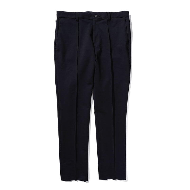 Duplex Cotton Jersey スリムテーパード・トラベルスラックス コスモ