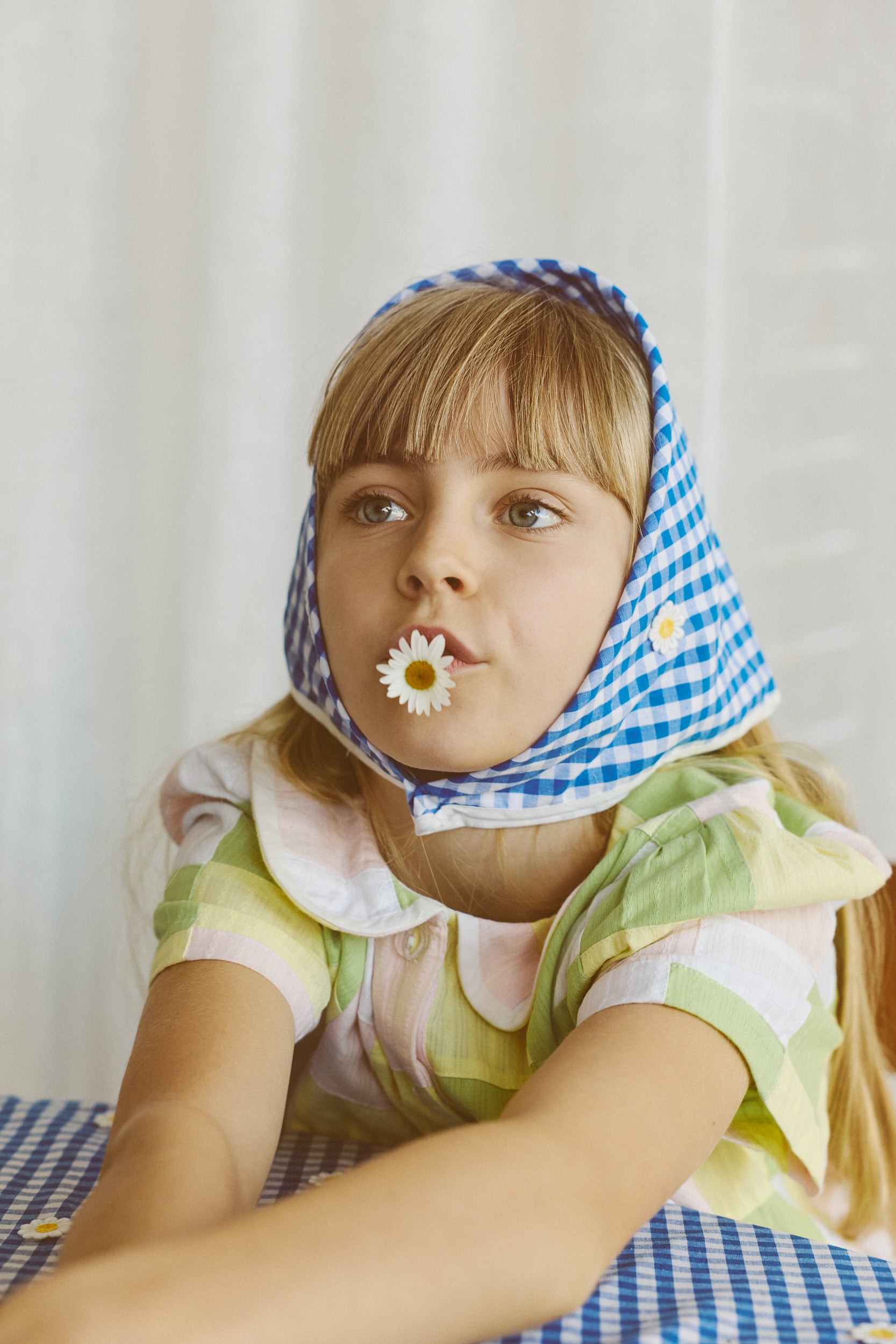 FISH & KIDS / PASTEL PATCHWORK DRESS – Mico Donum