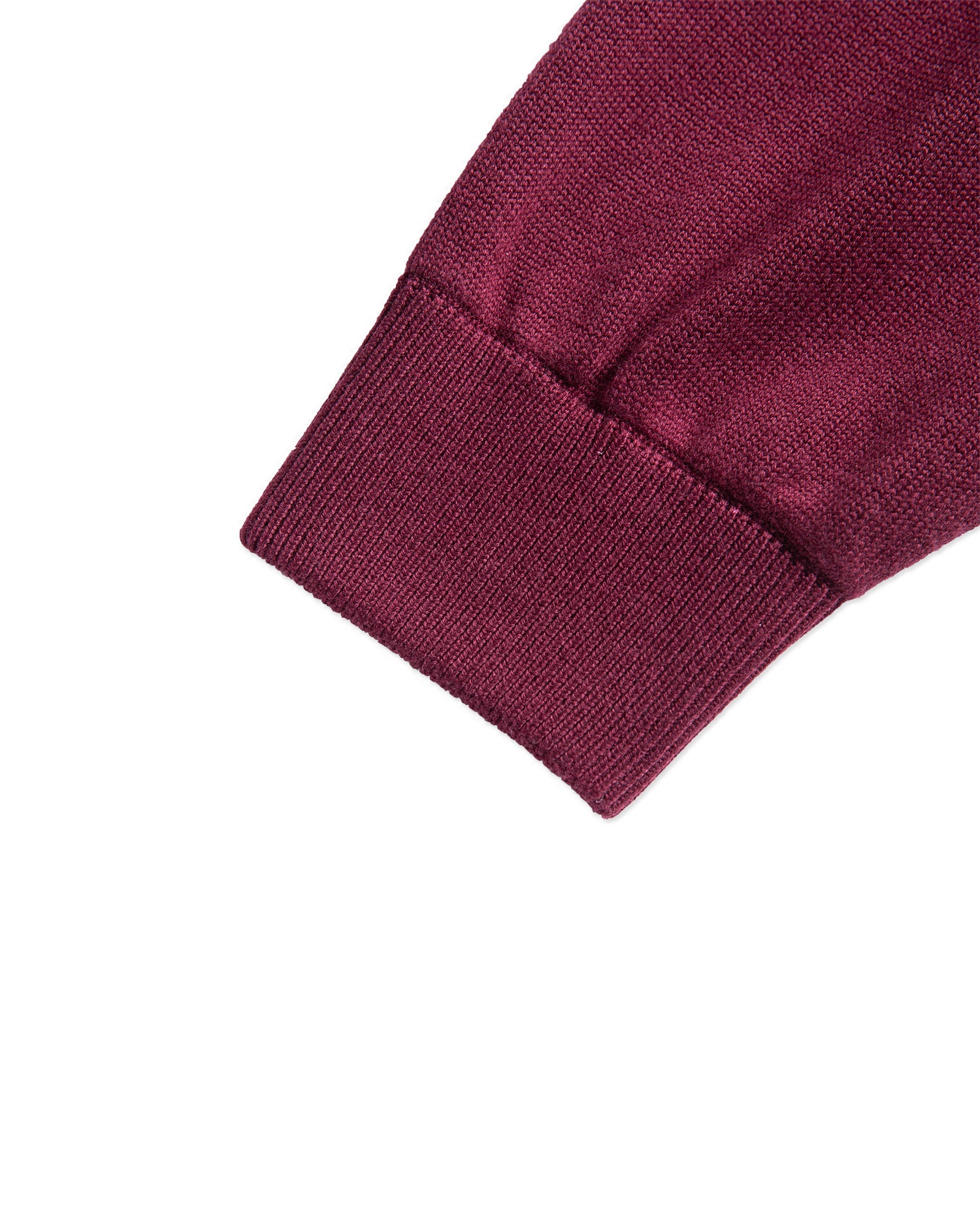 Club Jaquard LS Polo - Burgundy – Mid 90s Club