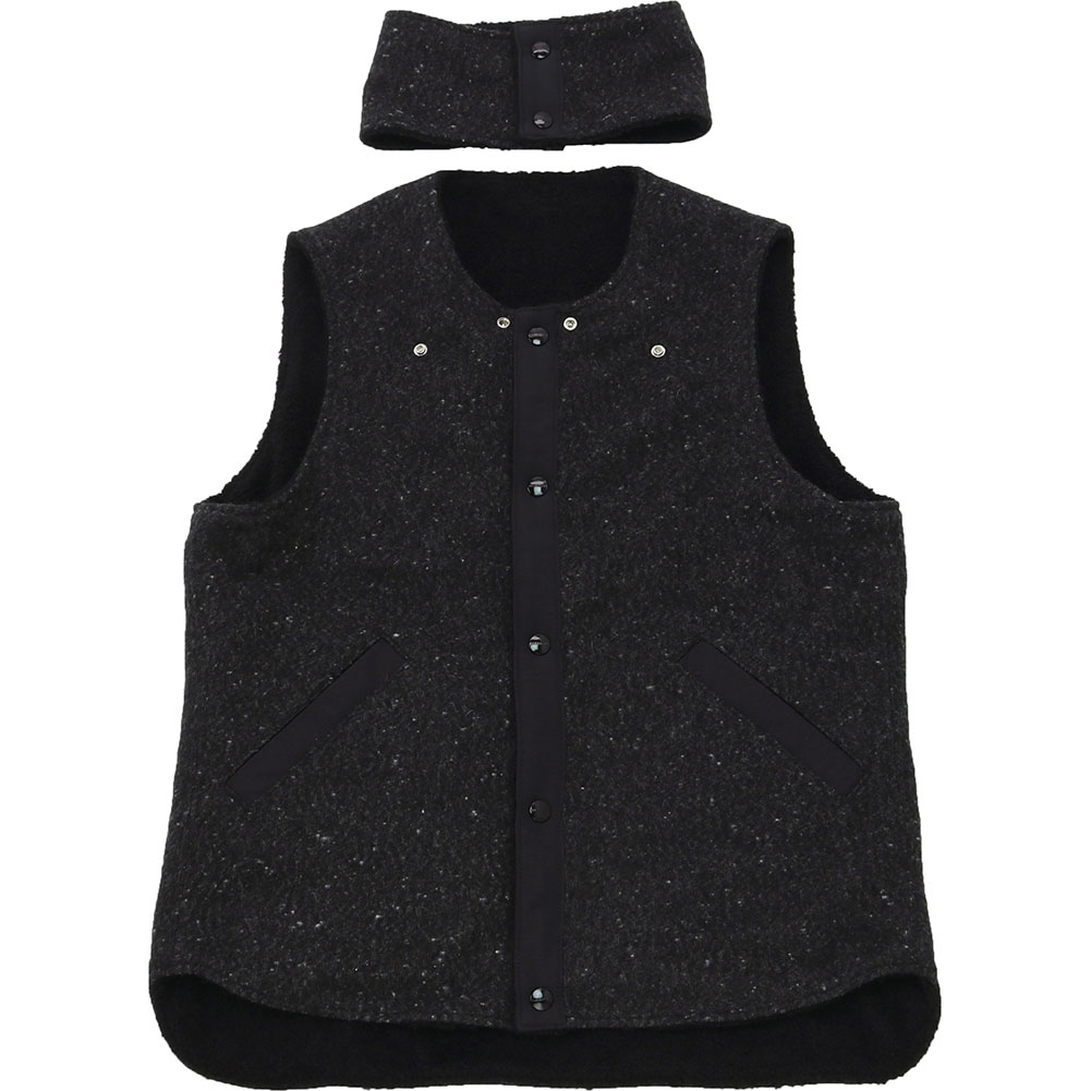 SASSAFRAS[ササフラス]Crazy Gardener Vest BLANKET << MIDLAND SHIP