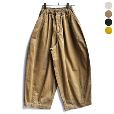 HARVESTY（ハーベスティ）/ チノクロス サーカスパンツ - “ MIGRATORY