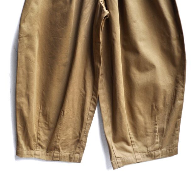 HARVESTY（ハーベスティ）/ チノクロス サーカスパンツ - “ MIGRATORY