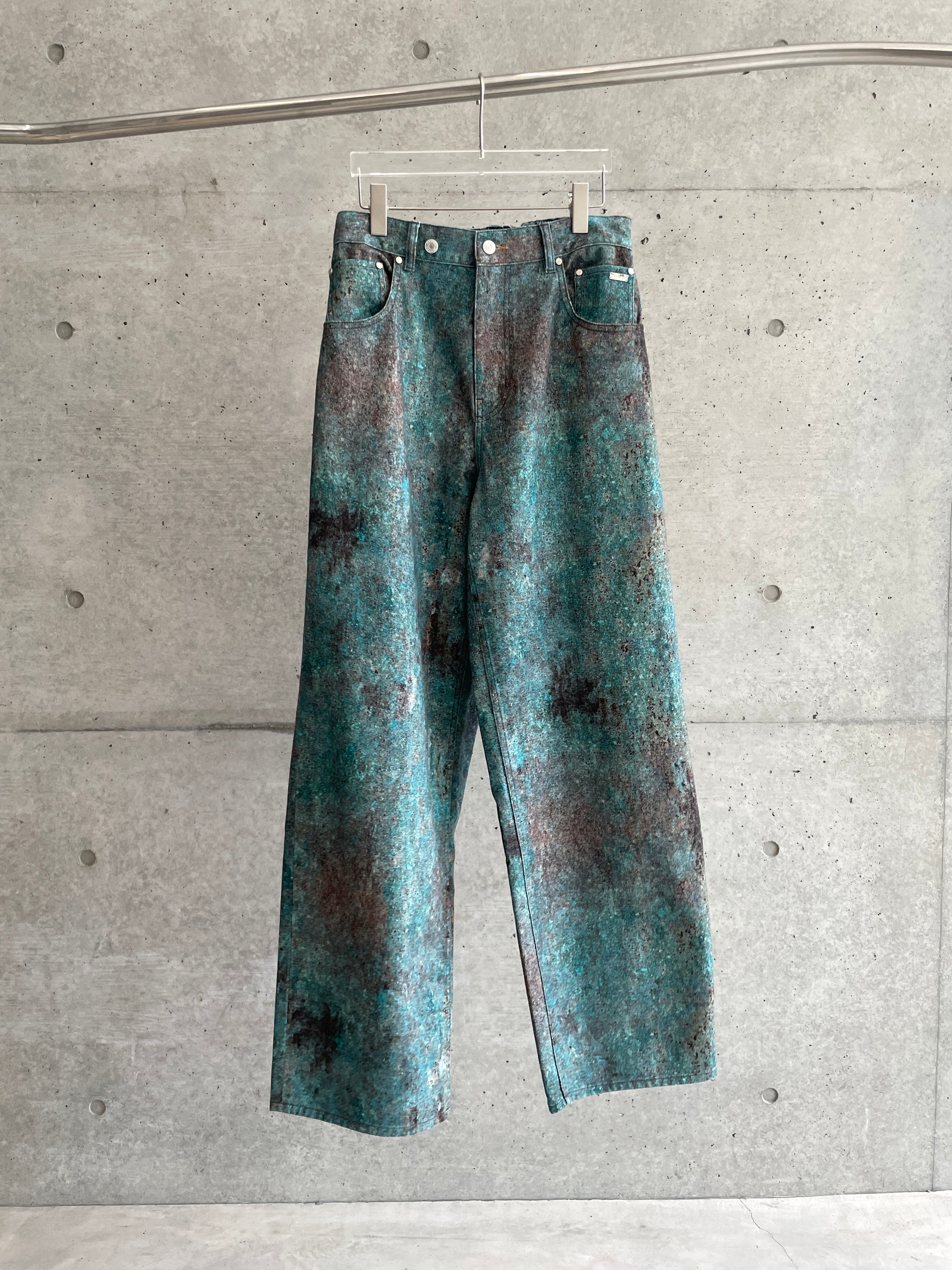 再入荷】Sabi Denim Pants (GREEN) – MIKAGE SHIN
