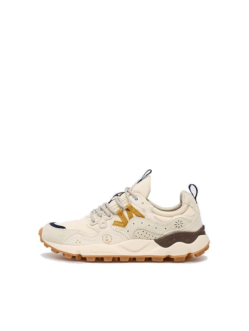 Universal Works X Flower Mountain Yamano 3 Ecru Brown Shoes