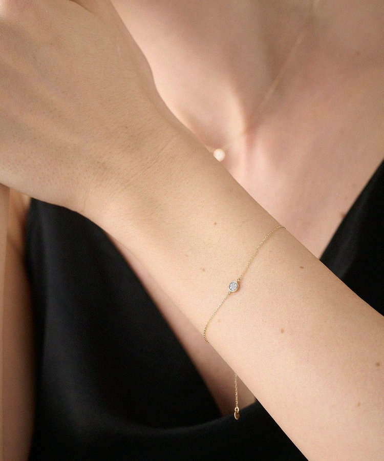 K10 ブリリアント ダイヤモンド ブレスレット（750487-750488