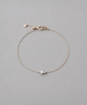 レイヤード] K10MPG パール ステーション ブレスレット（750476