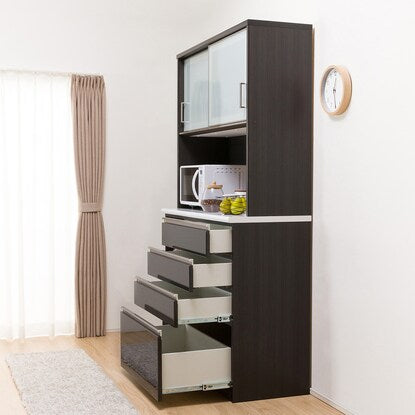 ニトリ キッチンボード（Nポスティア120KB BK） - MIRUMU