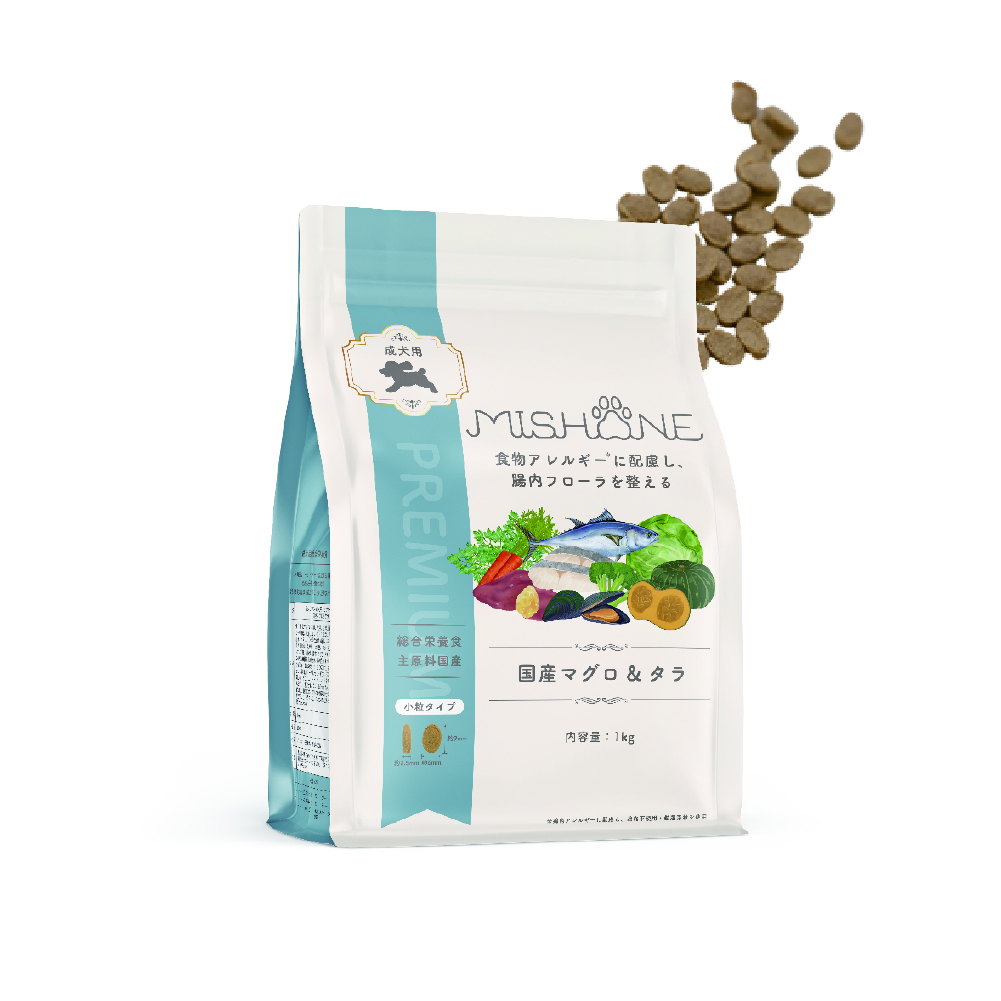 ミシュワン 成犬用ドッグフード（国産マグロ＆タラ） | ミシュワン
