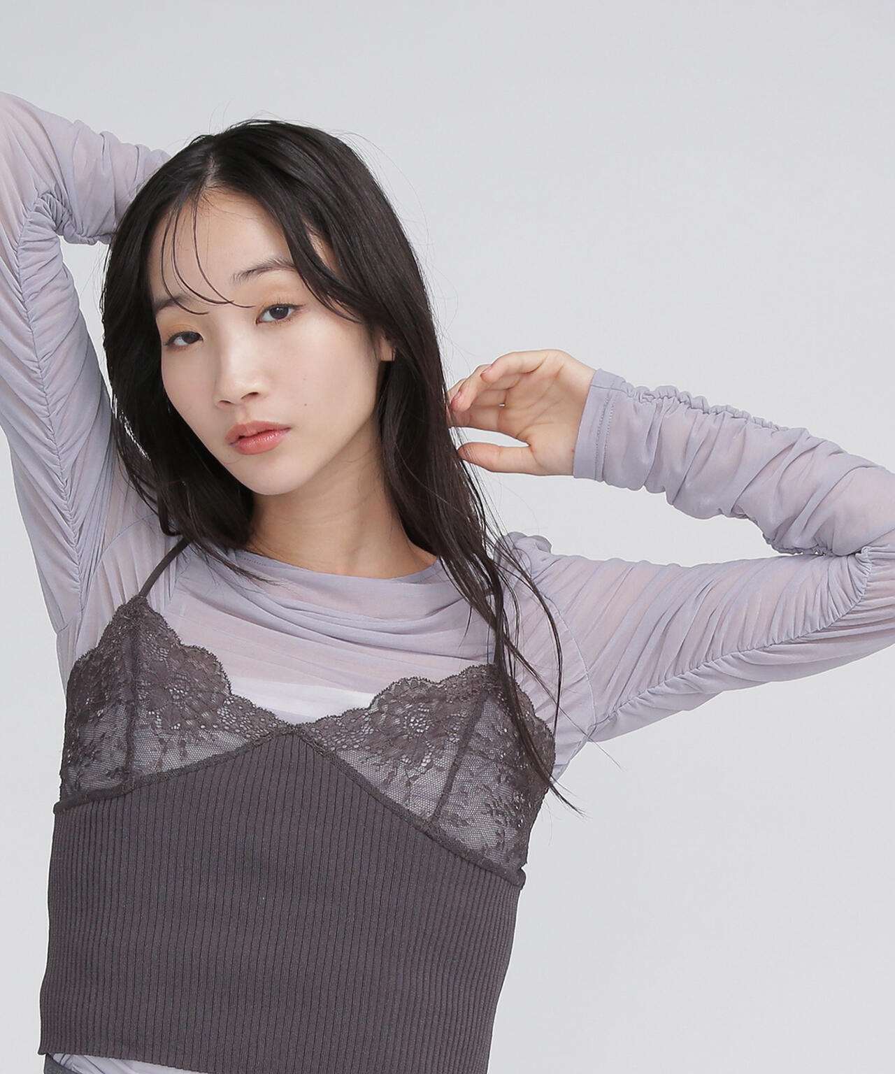 コンパクトレースニットキャミソール | NATURAL BEAUTY BASIC