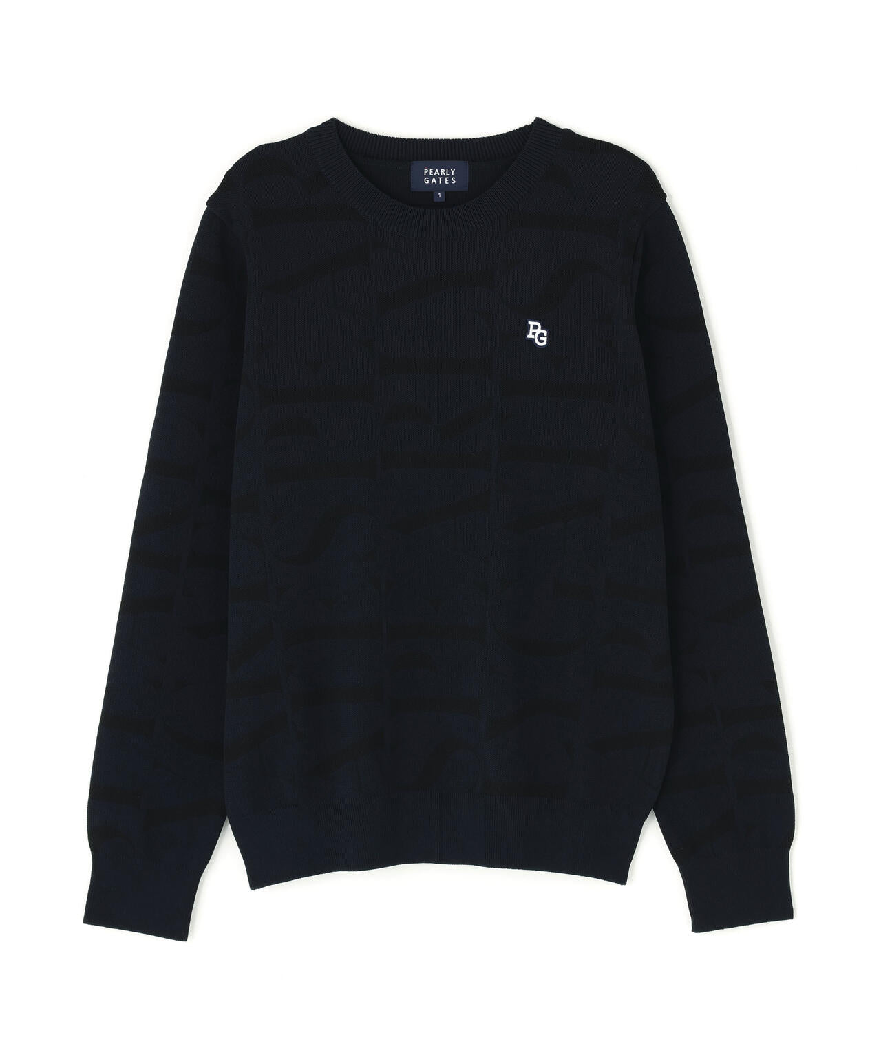 Cherryパーリーゲイツ ブラックセーター サイズ1 パーリーゲイツ