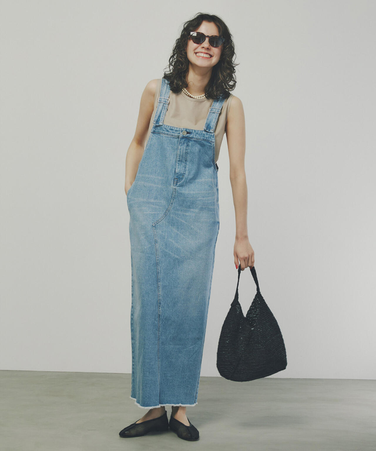 Healthy DENIMコラボ】アイラインサロペット | human woman