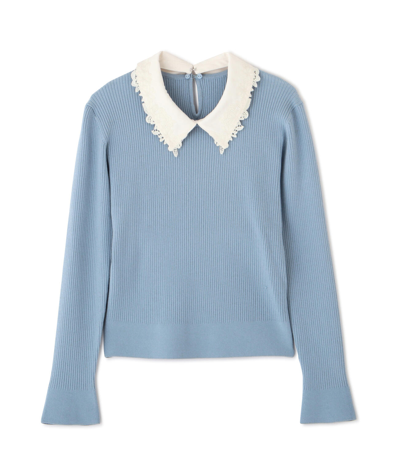 衿付きリブニット | JILL by JILL STUART（ジル バイ ジルスチュアート