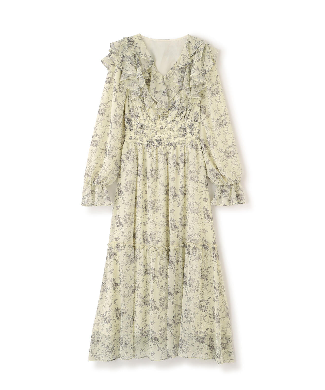 花柄ボリュームフリルワンピース | JILL by JILL STUART（ジル バイ