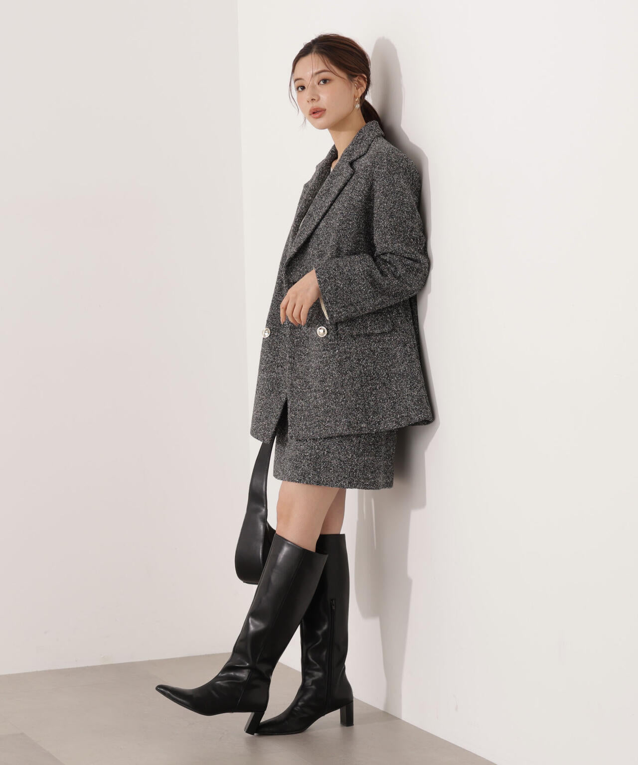 青島心さん着用】ツイードジャケット | PROPORTION BODY DRESSING