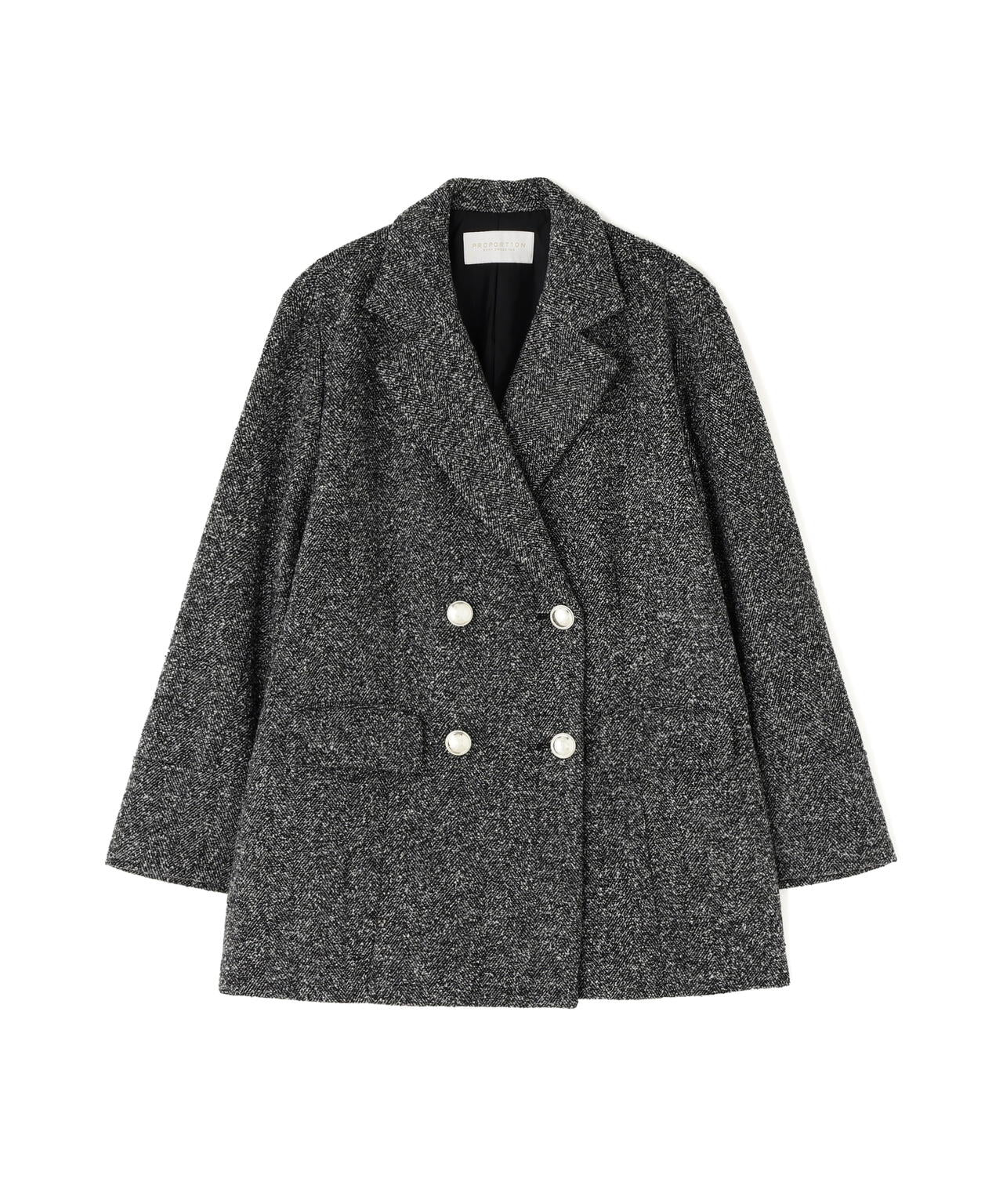 青島心さん着用】ツイードジャケット | PROPORTION BODY DRESSING