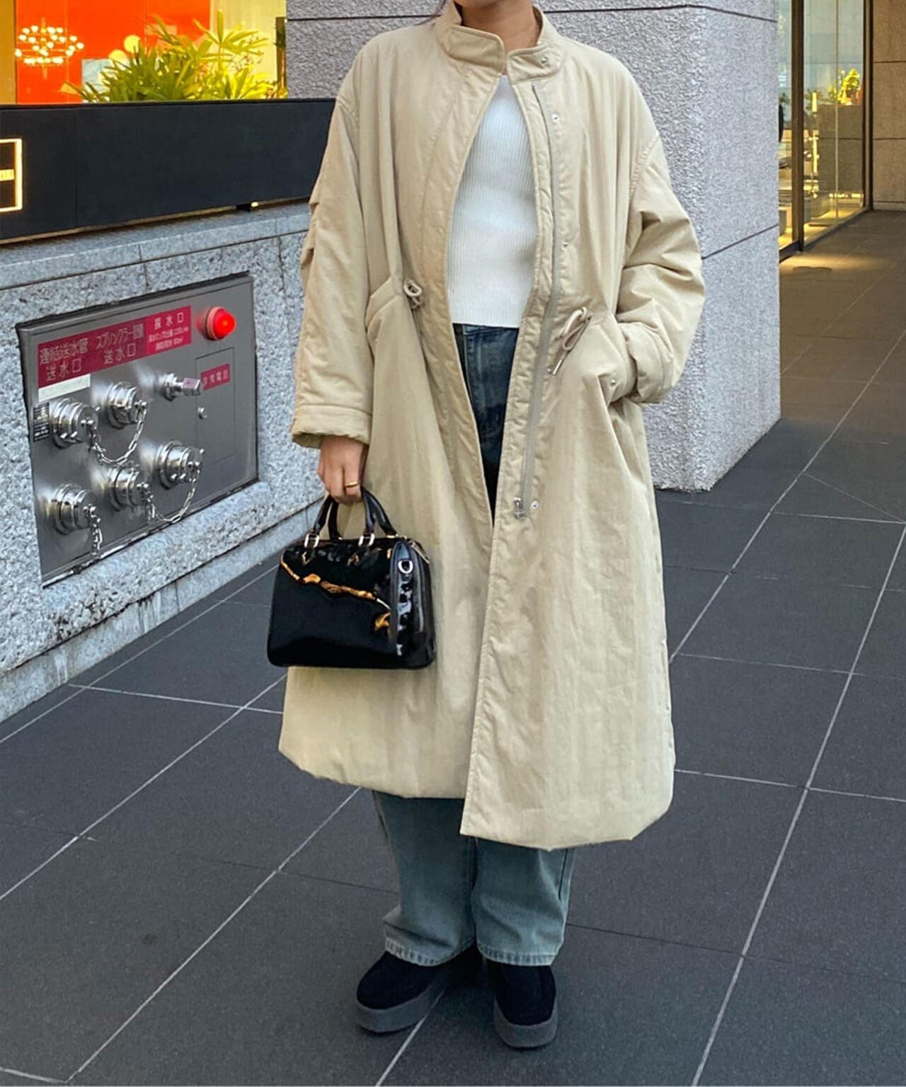 中綿ロングミリタリーコート | FREE'S MART（フリーズマート