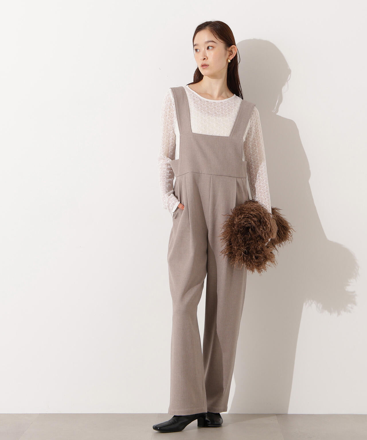 小室安未さん着用】ワイドストラップサロペット | N. Natural Beauty