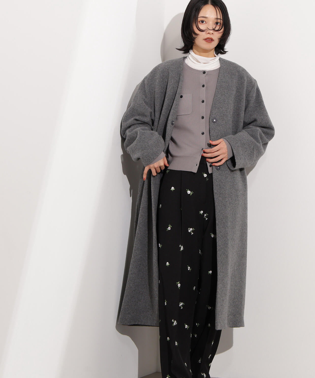 カラーレスロングコート | N. Natural Beauty Basic*（エヌ ナチュラル