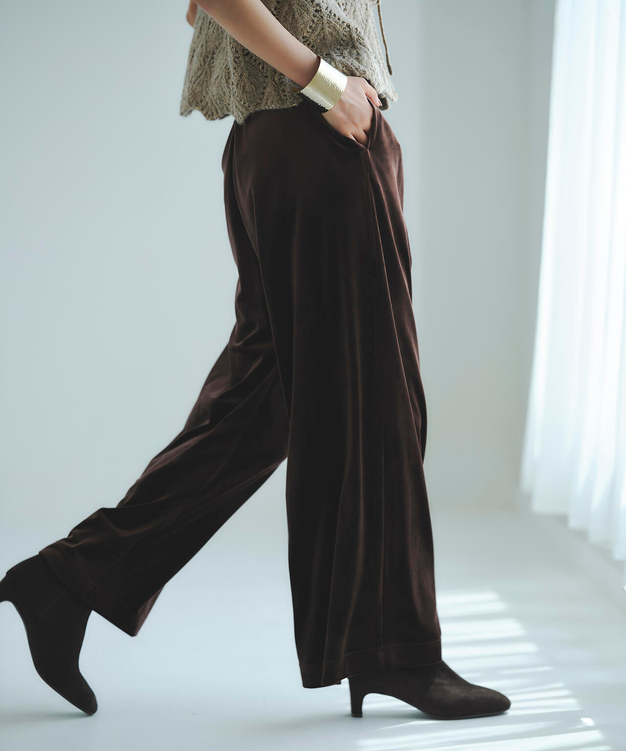 小室安未さん着用】ベロアパンツ | N. Natural Beauty Basic*（エヌ