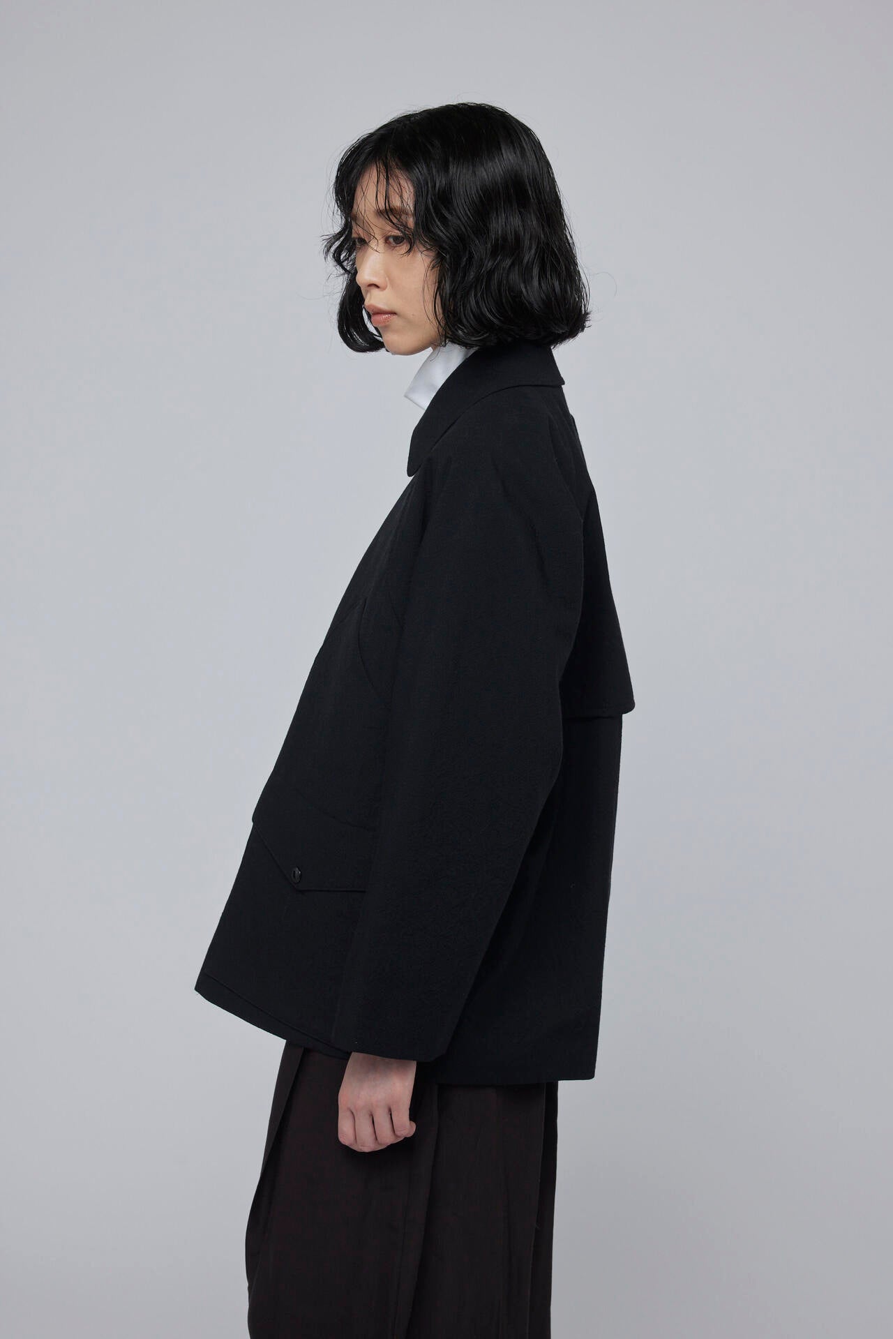 別注］blurhms / ROUGH WOOL GABARDINE CRUISER JACKET TL | THE