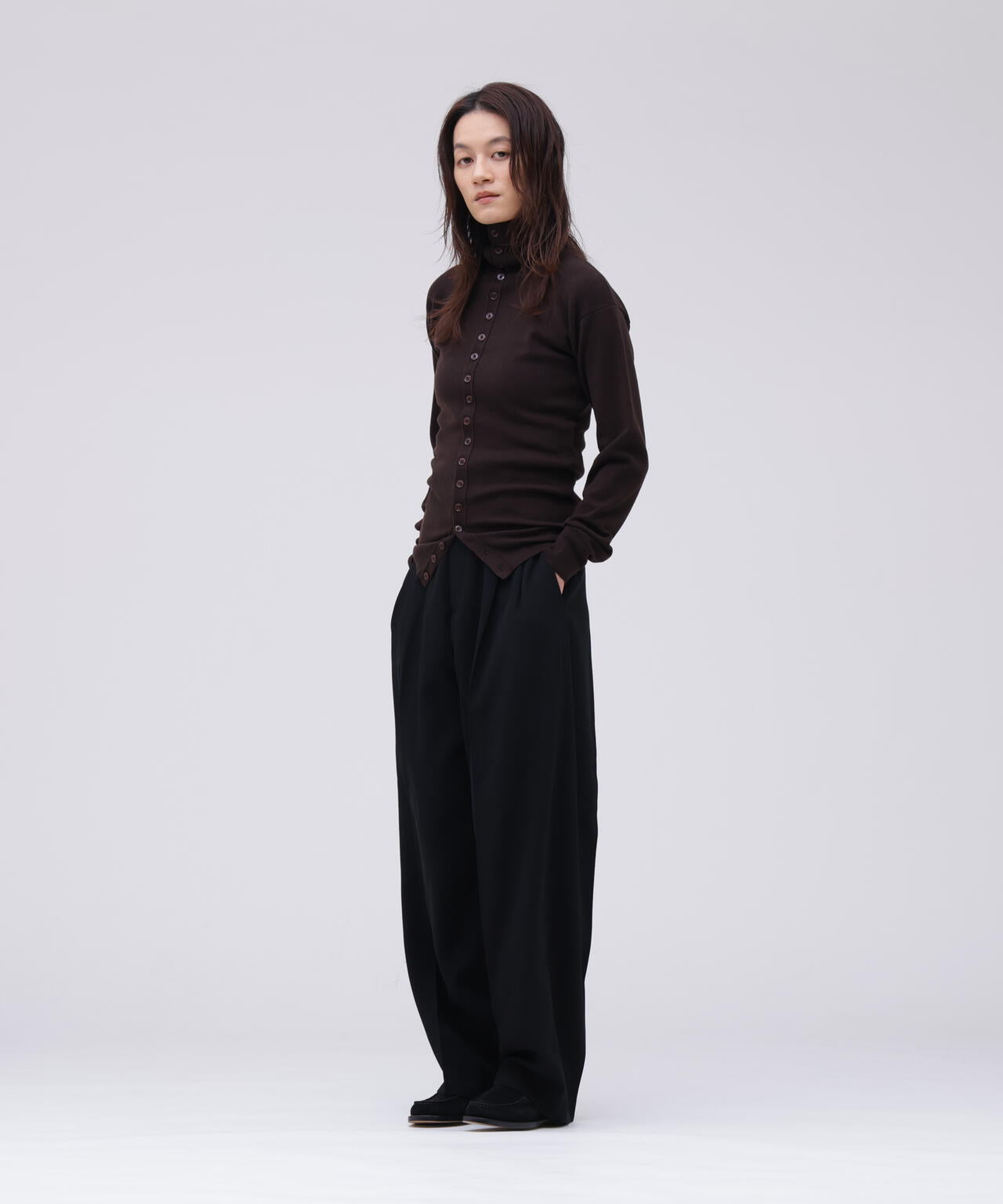 Cristaseya / DOUBLE PLEATED WIDE PANTS | THE LIBRARY（ザ ライブ