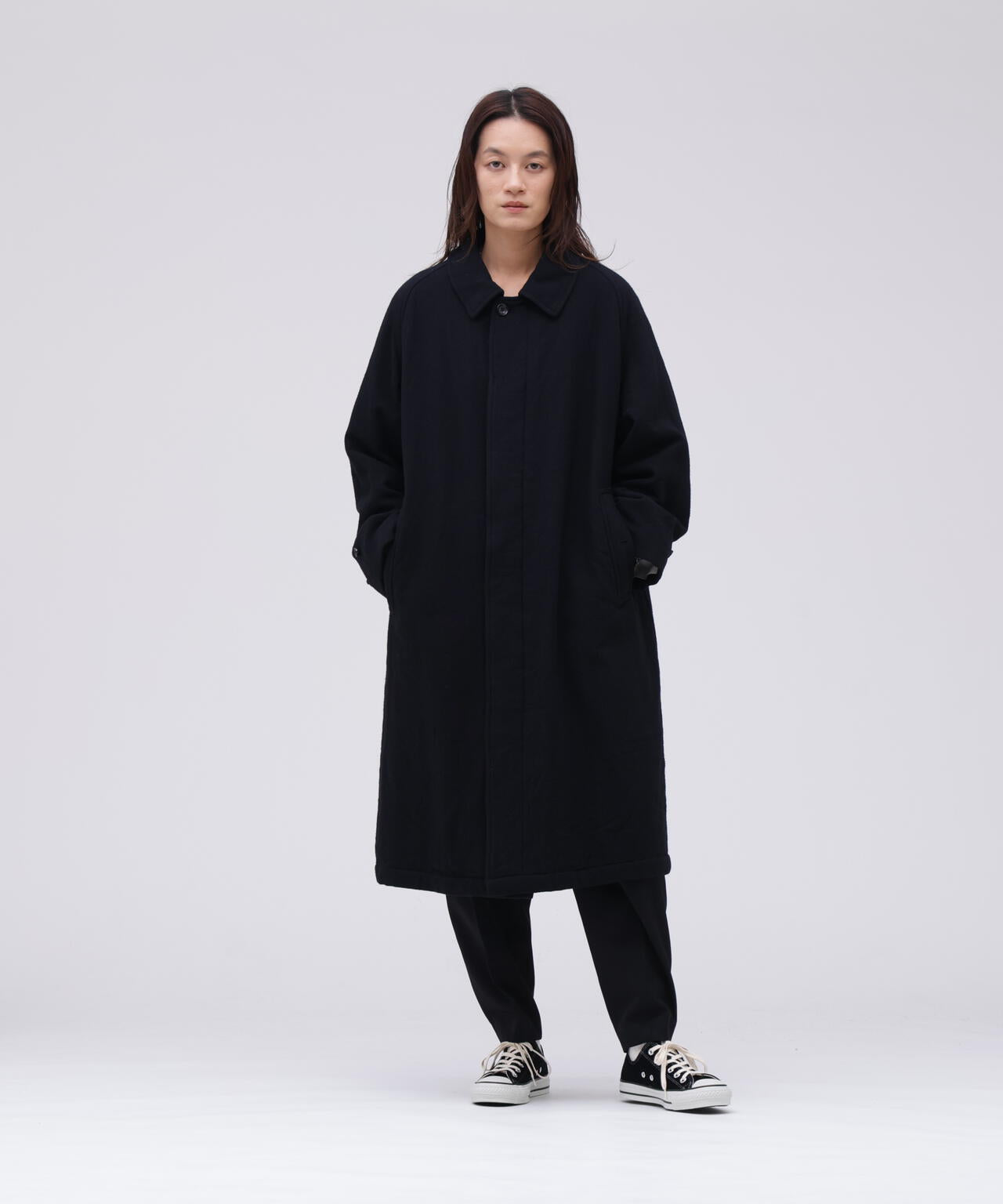 blurhms / CLASSIC WOOL BALMACAAN COAT | THE LIBRARY（ザ ライブ