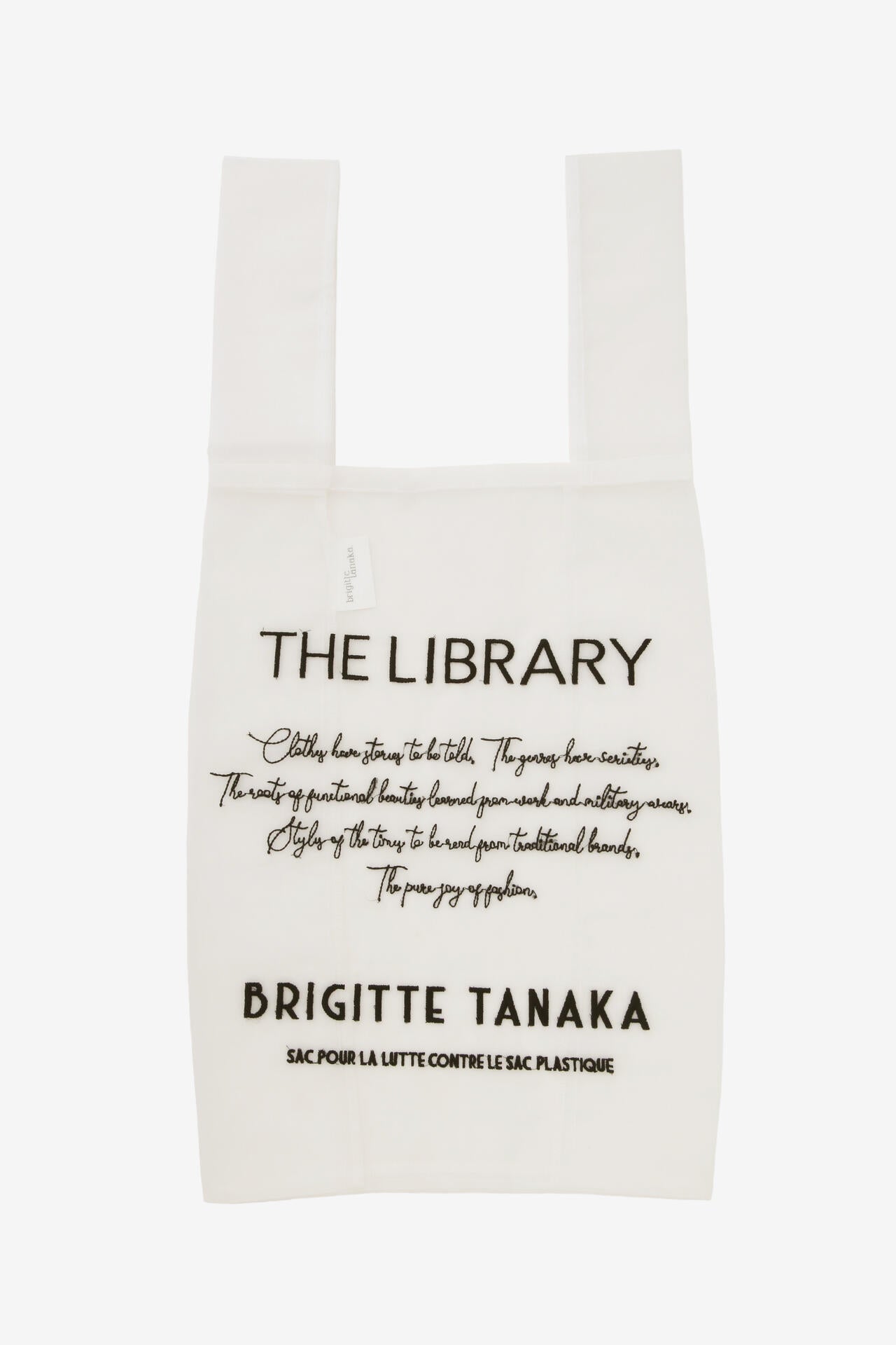 別注］Brigitte TANAKA / ORGANDIE BAG BT.MO.805 | THE LIBRARY（ザ