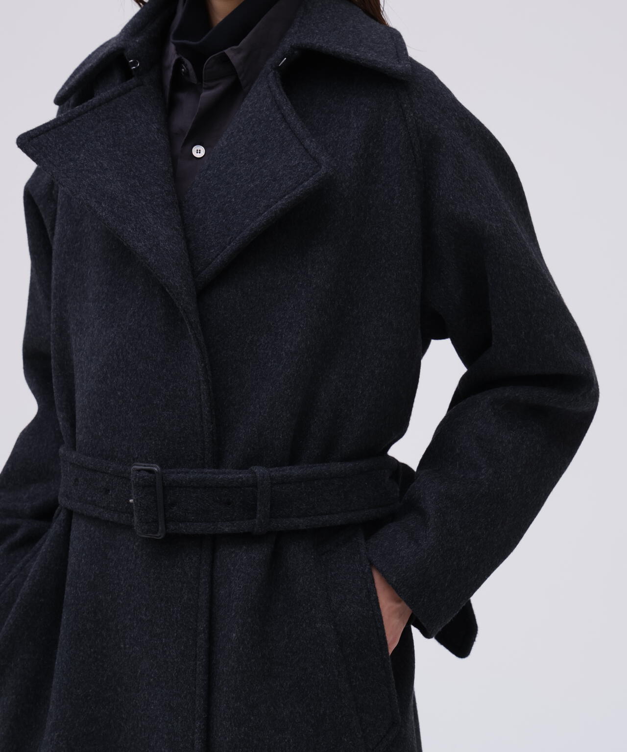 限定]YLEVE / SUPER120'S WOOL SHARM BEAVER COAT | YLÈVE（イレーヴ