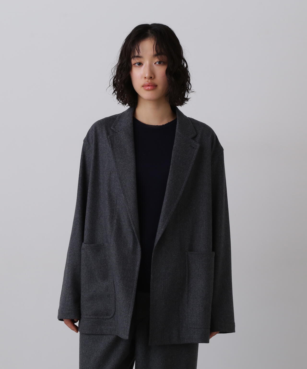 YLEVE / SUPER120's WOOL FLANNEL JACKET | YLÈVE（イレーヴ