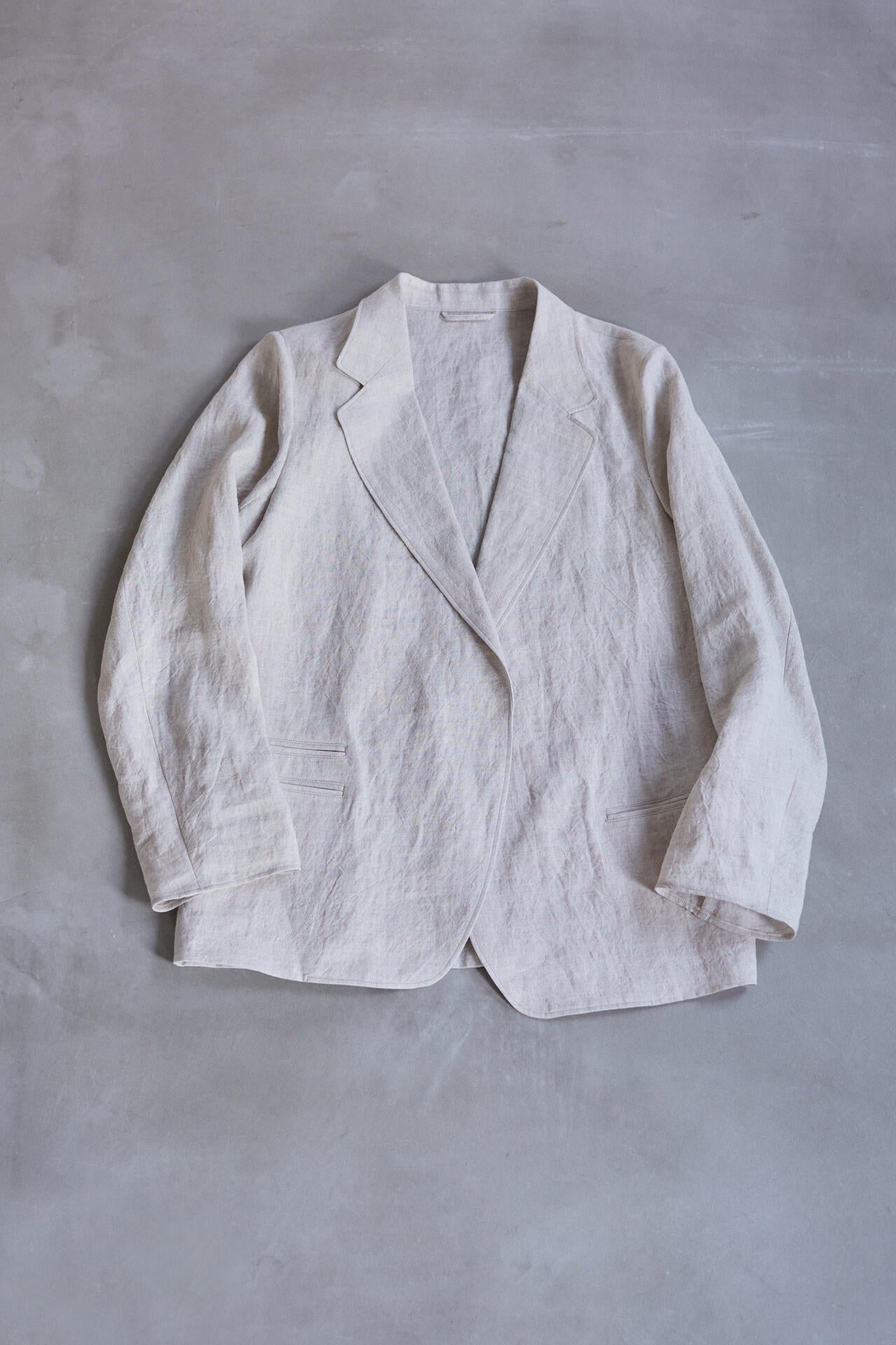 別注] blurhms / RAMIE LINEN CARDIGAN JACKET | THE LIBRARY（ザ